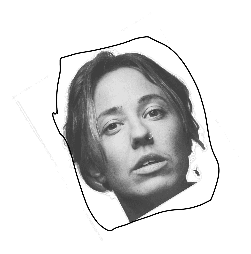 Floating head of Lovisa.